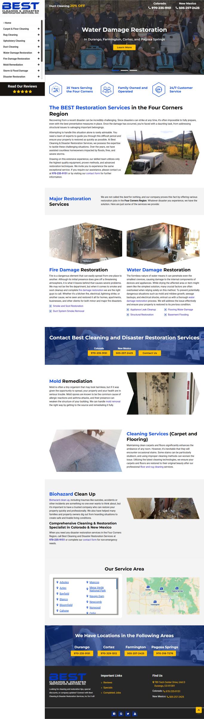 Best Cleaning and Disaster Restoration Services